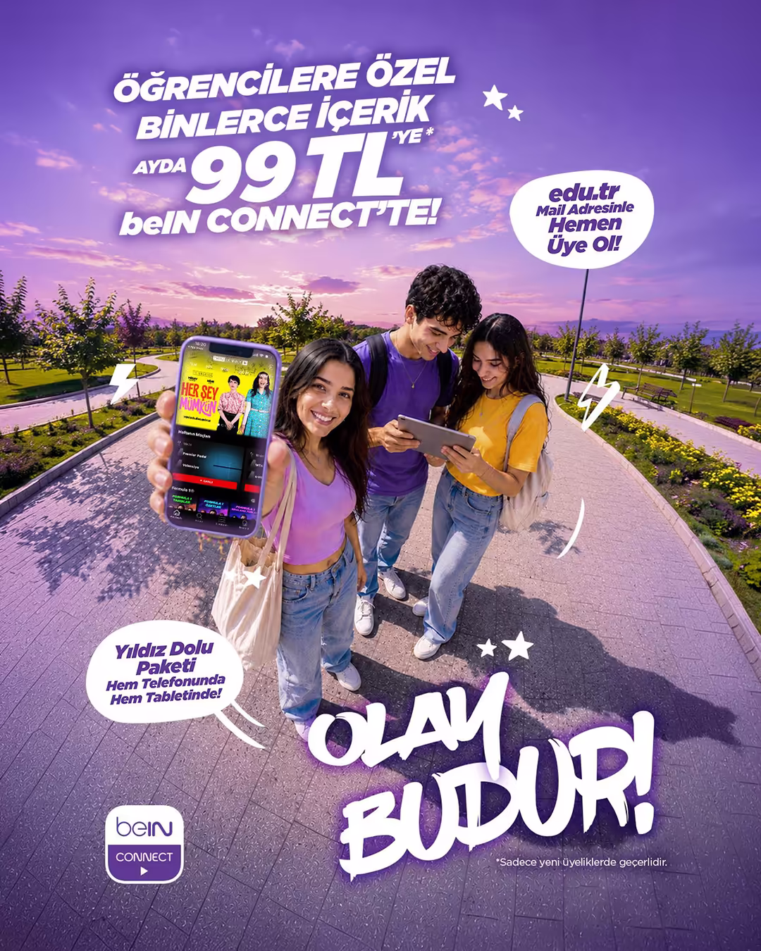 Öğrencilere Özel Kampanya Aylık 99₺ - Digiturk